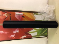 Velour černý našívací